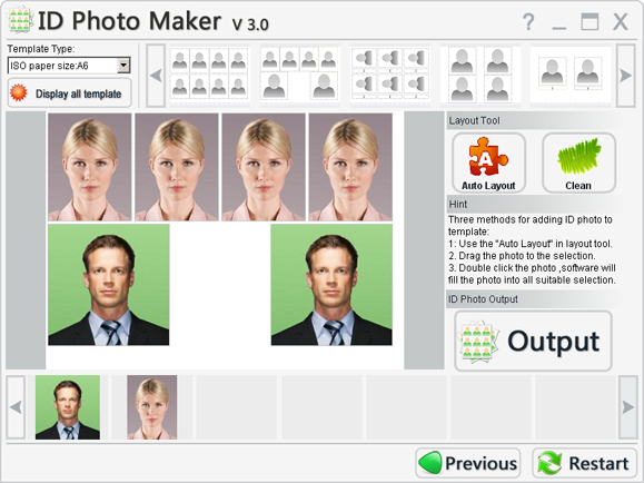 Screenshot for ID Photo Maker 3.2 Build 1118